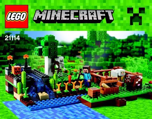 Lego The Farm - 21114 (2014) - Micro World - The Forest BI 3018/64+4/65+115g - 21114 V.39