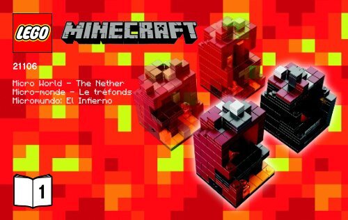 Lego Micro World &ndash; The Nether - 21106 (2013) - Micro World - The Forest BI 3003/32-21106 V.39 1/2