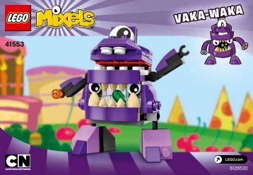 Lego Vaka-Waka - 41553 (2015) - Slusho BI 3001/24/65g MIXELS - 41553 V29