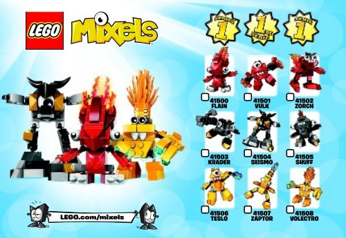 Lego Shuff - 41505 (2014) - Flain BI 3001/20, 41505, V39