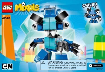 Lego Chilbo - 41540 (2015) - Chilbo BI 3001/24/65g MIXELS - 41540 V39