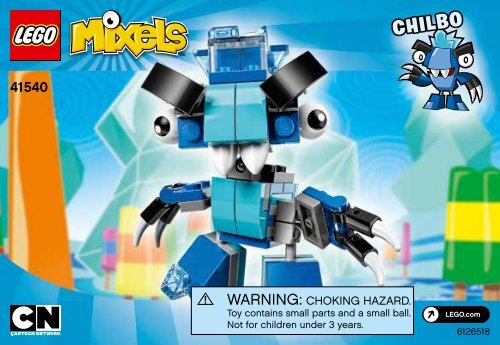 Lego Chilbo - 41540 (2015) - Chilbo BI 3001/24/65g MIXELS - 41540 V39