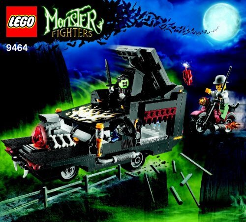 Lego The Vampyre Hearse - 9464 (2012) - Haunted House BI 3017 / 68+4 -  65/115g, 9464
