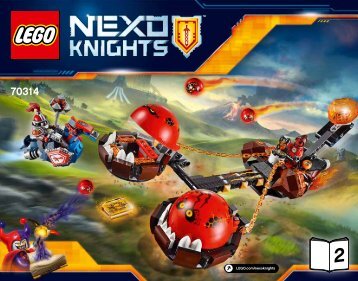 Lego Beast Masterâs Chaos Chariot - 70314 (2016) - Chaos Catapult BI 3018/56/65g, 70314 2/2 V39