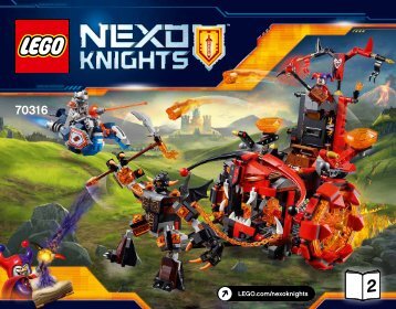 Lego Jestroâs Evil Mobile - 70316 (2016) - Chaos Catapult BI 3016/80+4/65+115g, 70316 2/2 V29