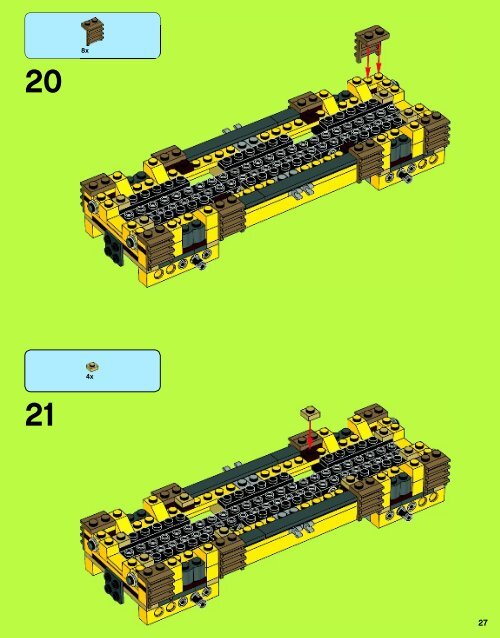 Lego The Shellraiser Street Chase - 79104 (2013) - Kraang Lab Escape BI 3016 80+4*-  79104 V110
