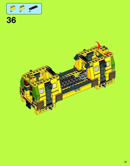 Lego The Shellraiser Street Chase - 79104 (2013) - Kraang Lab Escape BI 3016 80+4*-  79104 V110