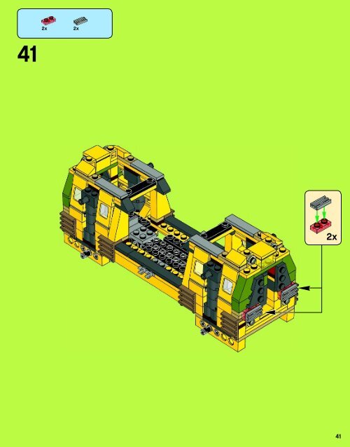 Lego The Shellraiser Street Chase - 79104 (2013) - Kraang Lab Escape BI 3016 80+4*-  79104 V110