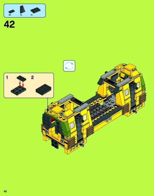 Lego The Shellraiser Street Chase - 79104 (2013) - Kraang Lab Escape BI 3016 80+4*-  79104 V110