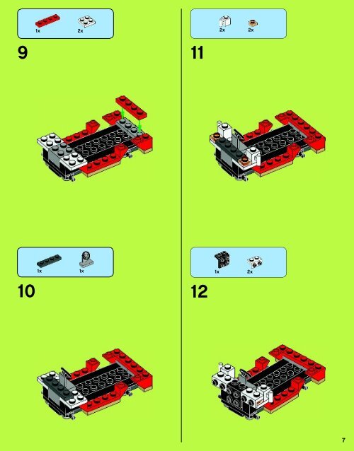 Lego The Shellraiser Street Chase - 79104 (2013) - Kraang Lab Escape BI 3016 80+4*-  79104 V110