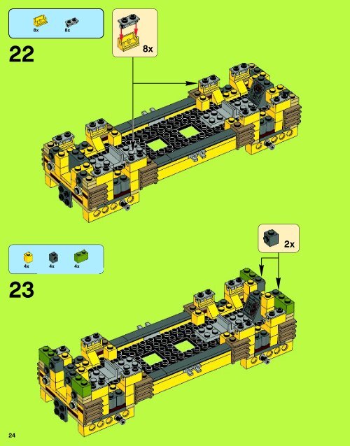 Lego The Shellraiser Street Chase - 79104 (2013) - Kraang Lab Escape BI 3016/76+4*- 79104 V39