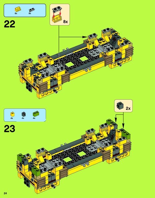 Lego The Shellraiser Street Chase - 79104 (2013) - Kraang Lab Escape BI 3016/76+4*- 79104 V29