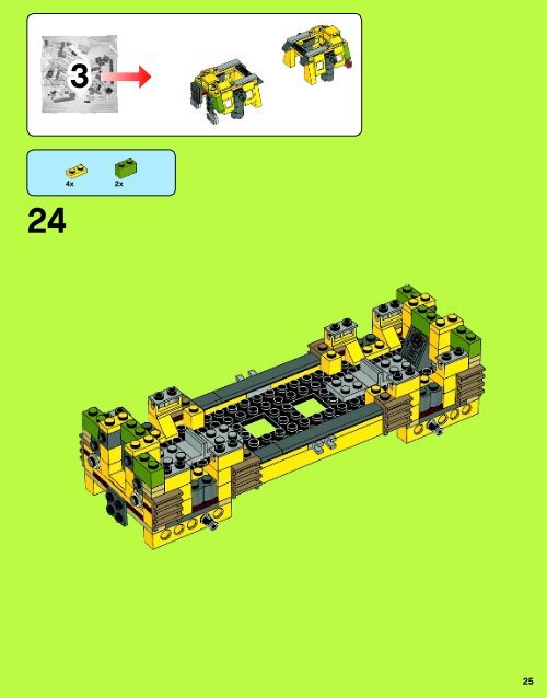 Lego The Shellraiser Street Chase - 79104 (2013) - Kraang Lab Escape BI 3016/76+4*- 79104 V29