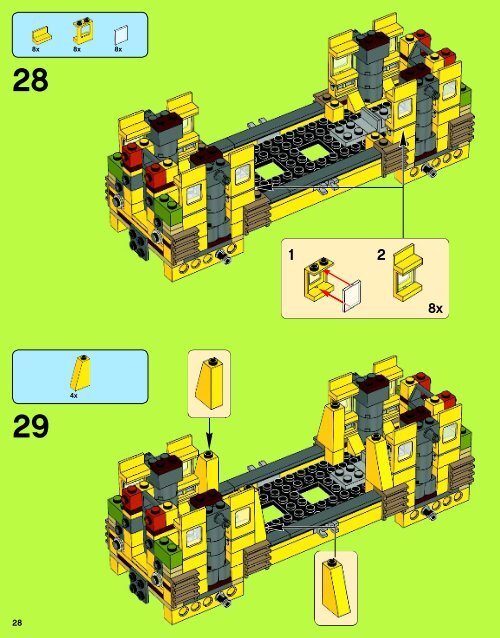 Lego The Shellraiser Street Chase - 79104 (2013) - Kraang Lab Escape BI 3016/76+4*- 79104 V29