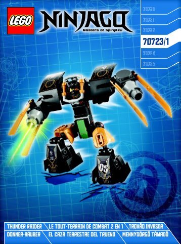 Lego Thunder Raider - 70723 (2013) - OverBorg Attack BI 3022/28-65G - 70723 V 29 1/2