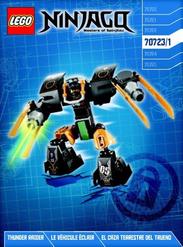 Lego Thunder Raider - 70723 (2013) - OverBorg Attack BI 3022/28-65G - 70723 V 39 1/2