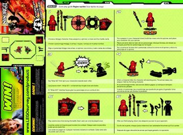 Lego LEGOÂ® Ninjago Weapon Pack - 9591 (2012) - LEGOÂ® Ninjago Weapon Pack BI 2002/ 2 - 9591 V39 2/2