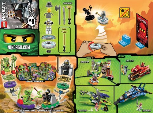 Lego Kendo Zane - 9563 (2012) - Jay ZX BI 2002/ 2 - 9563 V39 1/2
