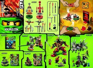 Lego LEGOÂ® Ninjago Weapon Pack - 9591 (2012) - LEGOÂ® Ninjago Weapon Pack BI 2002/ 2 - 9591 V39 1/2