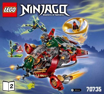 Lego Ronin R.E.X. - 70735 (2015) - Blaster Bike BI 3017 / 76+4 - 65/115g 70735 V39 2/2