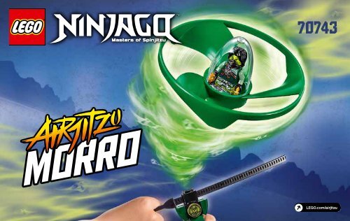 Lego Airjitzu Morro Flyer 70743 2015 Airjitzu Morro Flyer BI 3003 24 70743 V39