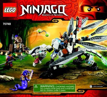 Lego Titanium Dragon - 70748 (2015) - Airjitzu Morro Flyer BI 3017 / 80+4 - 65/115g-70748 V39