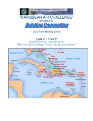 Saturday April 17: Governor General's Cup Caribbean Air Challenge ...