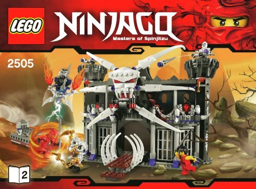 Lego ninjago garmadon's dark fortress hotsell