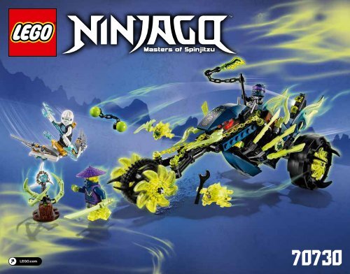 Lego Chain Cycle Ambush - 70730 (2015) - OverBorg Attack BI 3018 / 72+4 / 65+115g 70730 V29