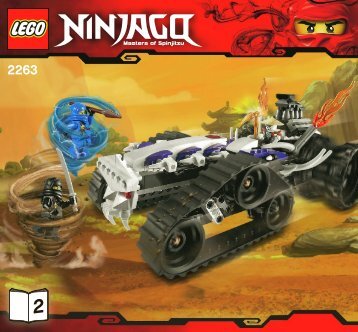 Lego Turbo Shredder - 2263 (2011) - Kruncha BI 3005/40 - 2263 2/2 V 39