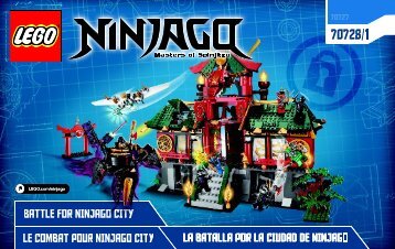 Lego Battle for Ninjago City - 70728 (2014) - OverBorg Attack BI 3004 60/ 70728 1/3 V39