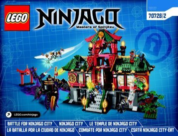 Lego Battle for Ninjago City - 70728 (2014) - OverBorg Attack BI 3019/68+4*- 70728 2/3 V29