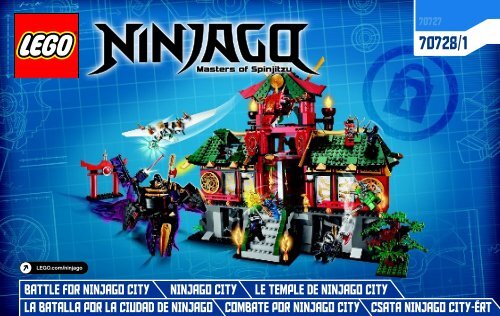 Lego Battle for Ninjago City - 70728 (2014) - OverBorg Attack BI 3004 60/ 70728 1/3 V29