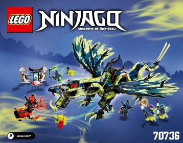 Lego Attack of the Morro Dragon - 70736 (2015) - Blaster Bike BI 3016/96+4/65+200g - 70736 V29