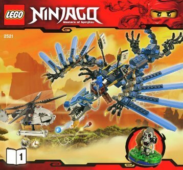 Lego Lightning Dragon Battle - 2521 (2011) - Lightning Dragon Battle BI 3005/52 - 2521 V29/39 1/2