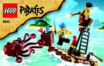 Lego Co Pack - Pirates - 66309 (2009) - Pirate Battle Ship BI 3003/24 - 6240 V 29