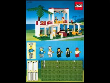 Lego BREEZEWAY CAFE' - 10037 (2002) - PIZZA TO GO BI 10037
