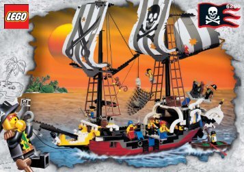 Lego Pirate Battle Ship - 6290 (2001) - Pirate Battle Ship BI 6290