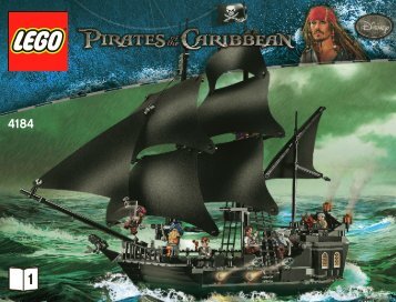 Lego The Black Pearl - 4184 (2011) - Isla De la Muerta BI 3019/68+4*- 4184 V 29/39 1/2