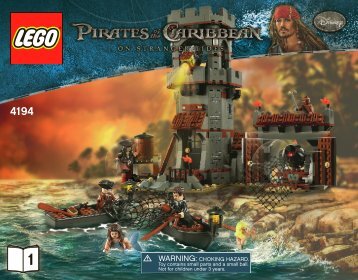 Lego Whitecap Bay - 4194 (2011) - Isla De la Muerta BI 3016 80+4 4194 V 39 1/2