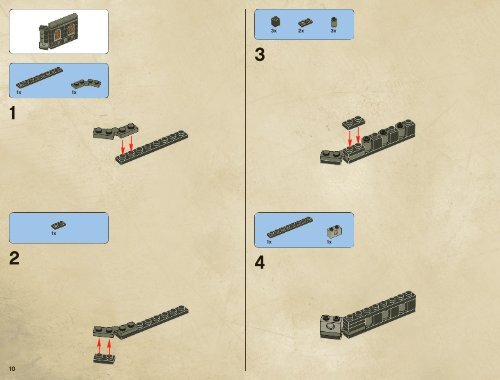 Lego The Black Pearl - 4184 (2011) - Isla De la Muerta BI 3019/76+4*- 4184 V 29/39 2/2