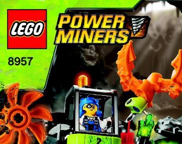 Lego Mine Mech - 8957 (2009) - Power Miners BI 3003/24 - 8957