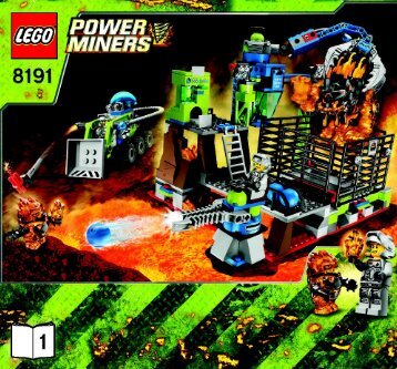 Lego Lavatraz - 8191 (2010) - Power Miners BI 3005/48 - 8191 V 29 1/2