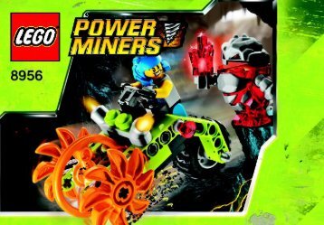 Lego Stone Chopper - 8956 (2009) - Power Miners BI 3001/24 - 8956