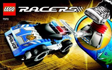 Lego Hero - 7970 (2009) - Zero Hurricane & Red Blizzard BI 3003/24 - 7970 V.29