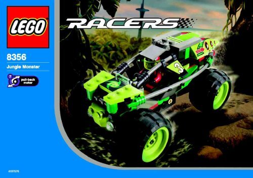 Lego Jungle Monster - 8356 (2003) - Hot Blaster Bike BI  8356