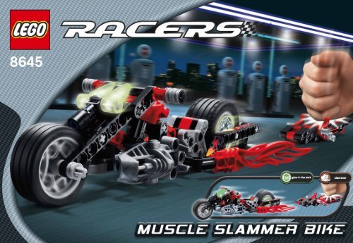 Lego Racers 8650 8645 65826 2005 Speed Computer BI 8645