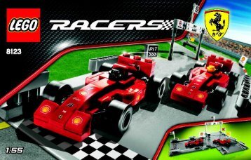 Lego Ferrari F1 Racers - 8123 (2009) - Street Chase BI, 8123