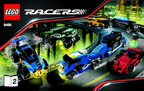 Lego Crosstown Craze - 8495 (2008) - Ramp Crash BUILDING INSTRUC.-8495 BOOK 2