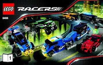 Lego Crosstown Craze - 8495 (2008) - Ramp Crash BUILDING INSTRUC.- 8495 BOOK 1